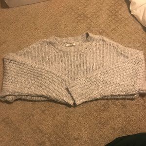 American Eagle Cropped Soft Sweater